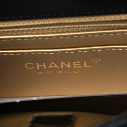 Chanel Lambskin Quilted Mini Pearl Crush Flap Black 6 of 11