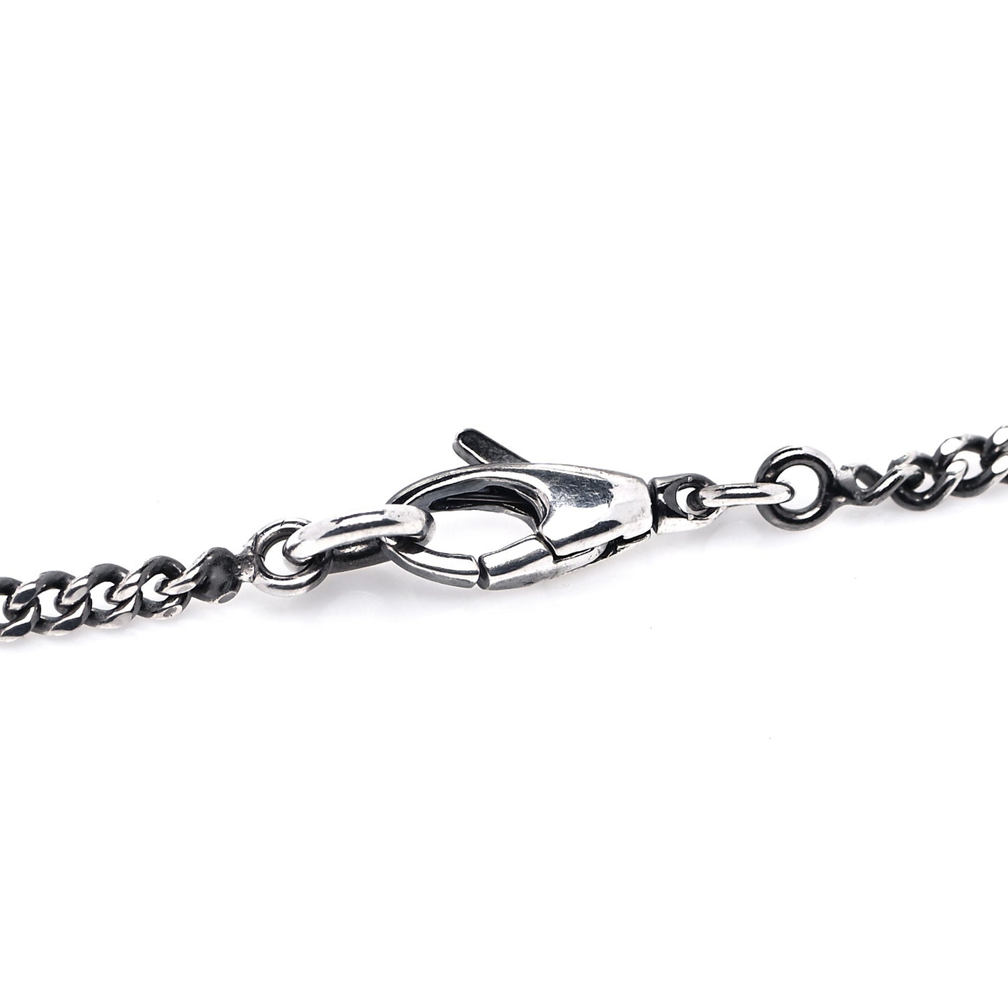 Sterling Silver Feline Tassle Necklace