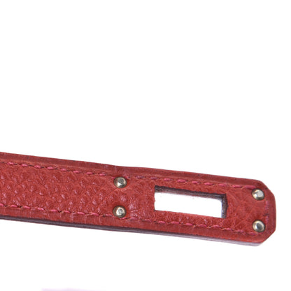 Hermes Togo Birkin 25 Rouge Vif 26 of 31