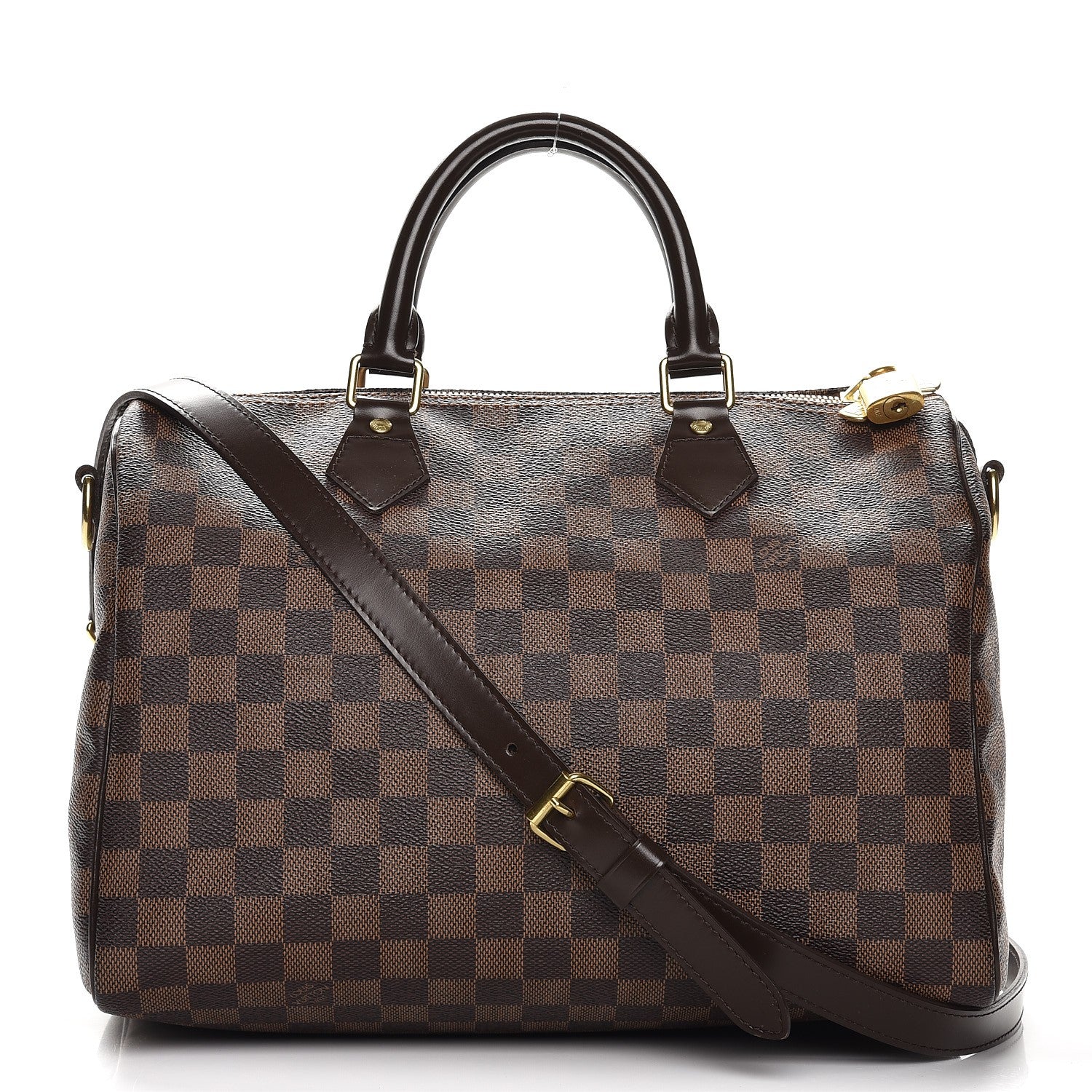 Louis Vuitton Damier Ebene Speedy Bandouliere 30 1 of 10