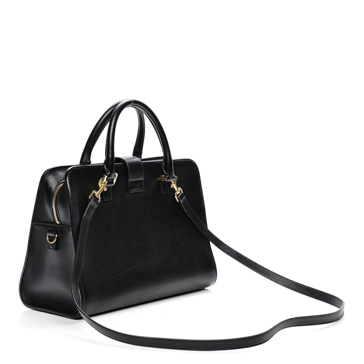 Calfskin Small Monogram Cabas Black