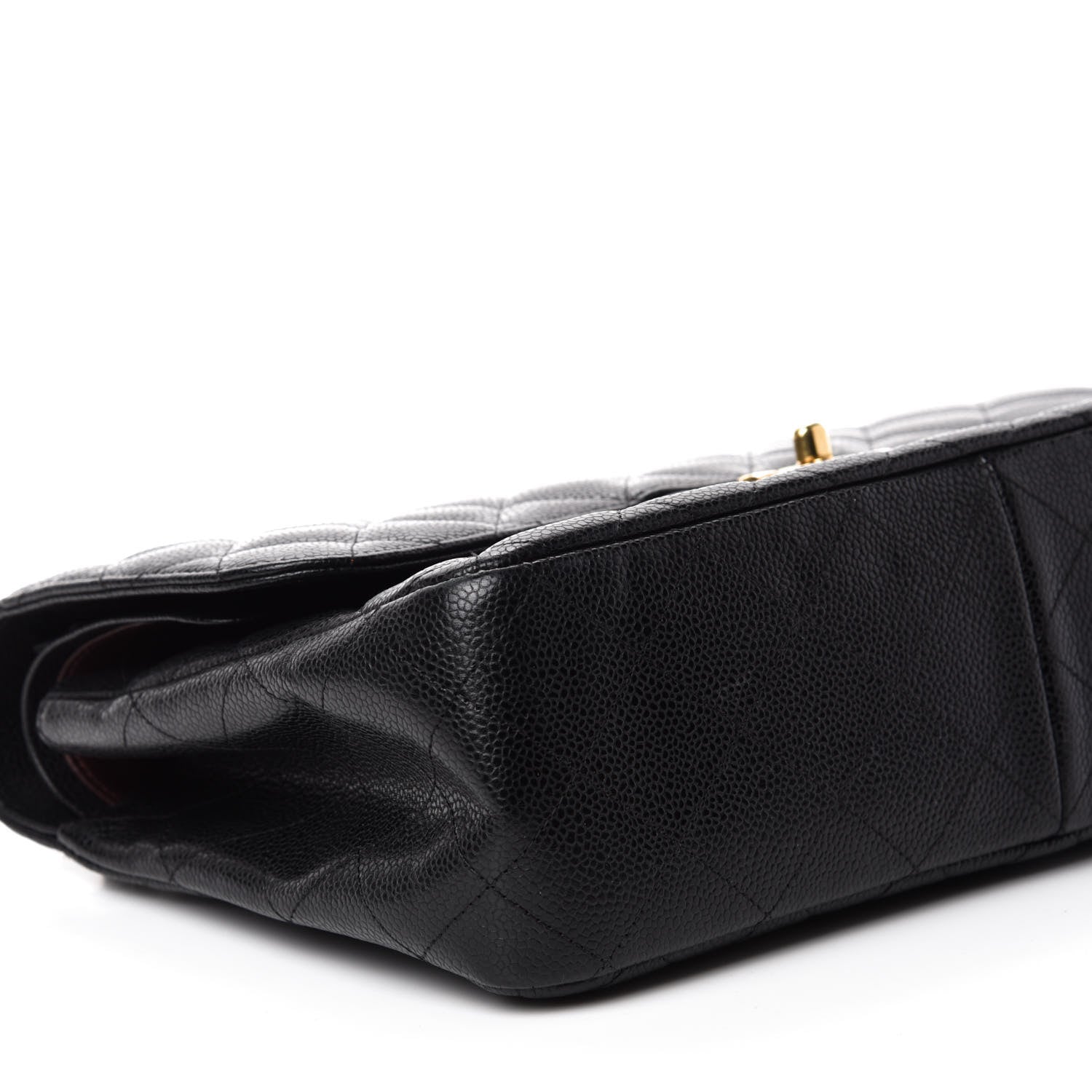 Chanel Caviar Quilted Jumbo Double Flap Black 6 of 11