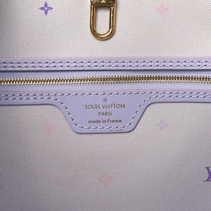 Louis Vuitton Monogram Giant Spring In The City Neverfull MM Sunrise Pastel 5 of 8