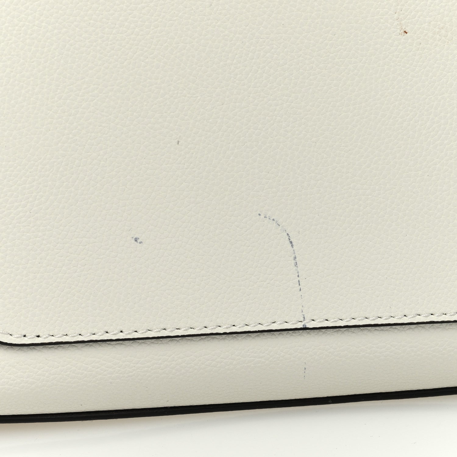 Jimmy Choo Calfskin Crystal Cheri Top Handle Bag Milk 11 of 12