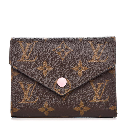 Louis Vuitton Monogram Victorine Wallet Rose Ballerine 1 of 9