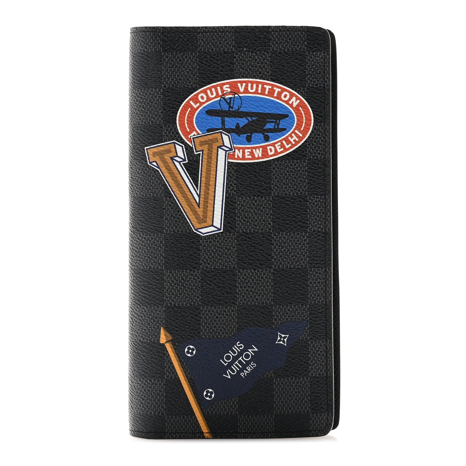 Louis Vuitton Damier Graphite LV League Brazza Wallet 1 of 7