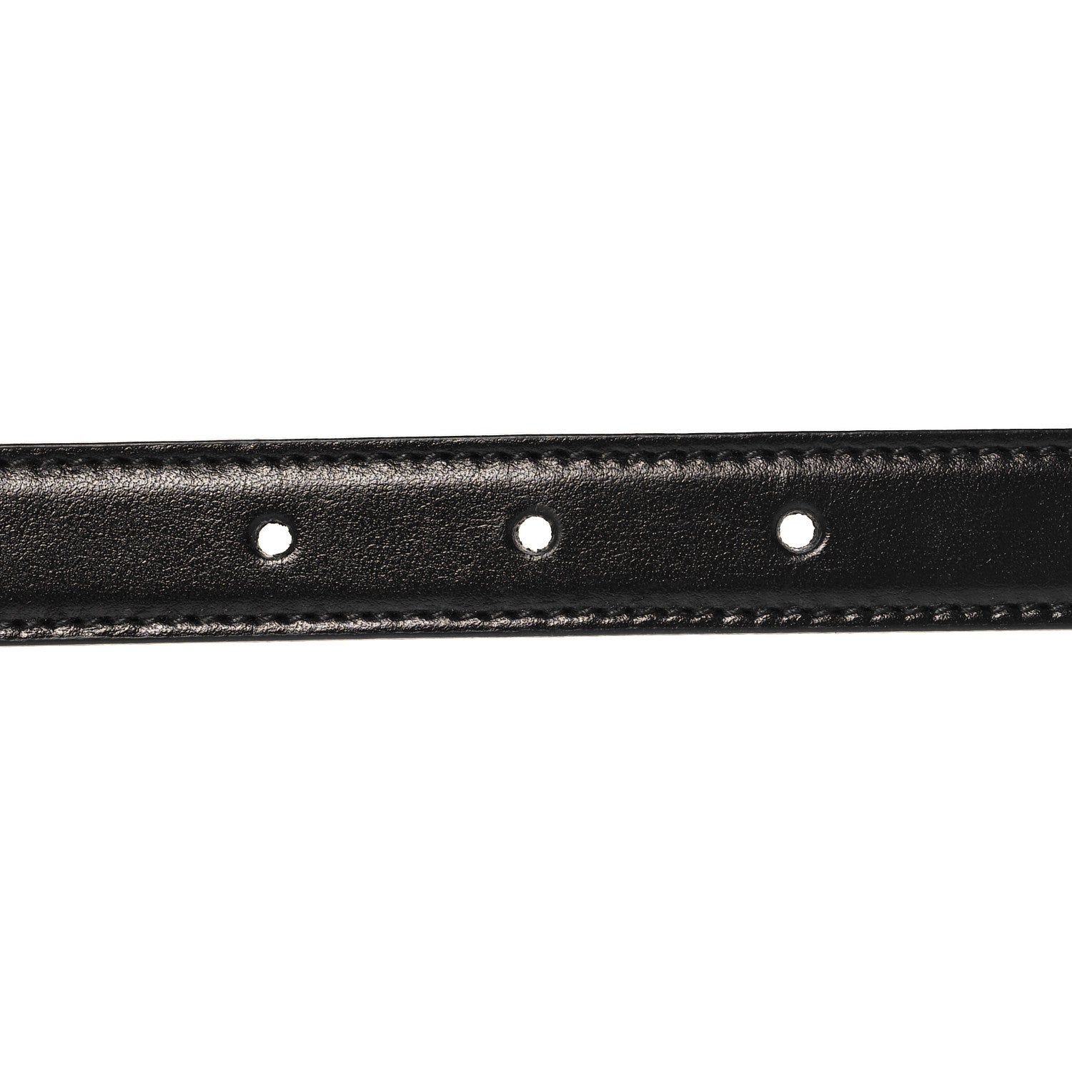 Gucci Plutone Calfskin Gucci Buckle 20mm Thin Belt 70 28 Black 5 of 5