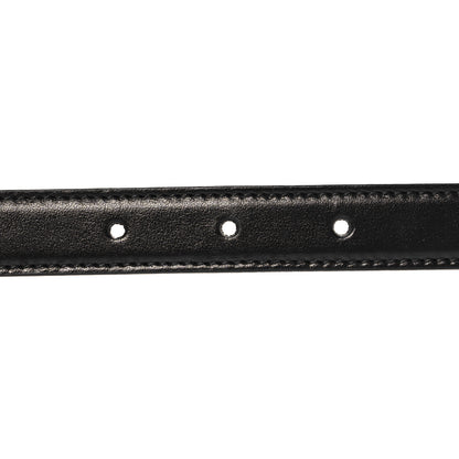 Gucci Plutone Calfskin Gucci Buckle 20mm Thin Belt 70 28 Black 5 of 5
