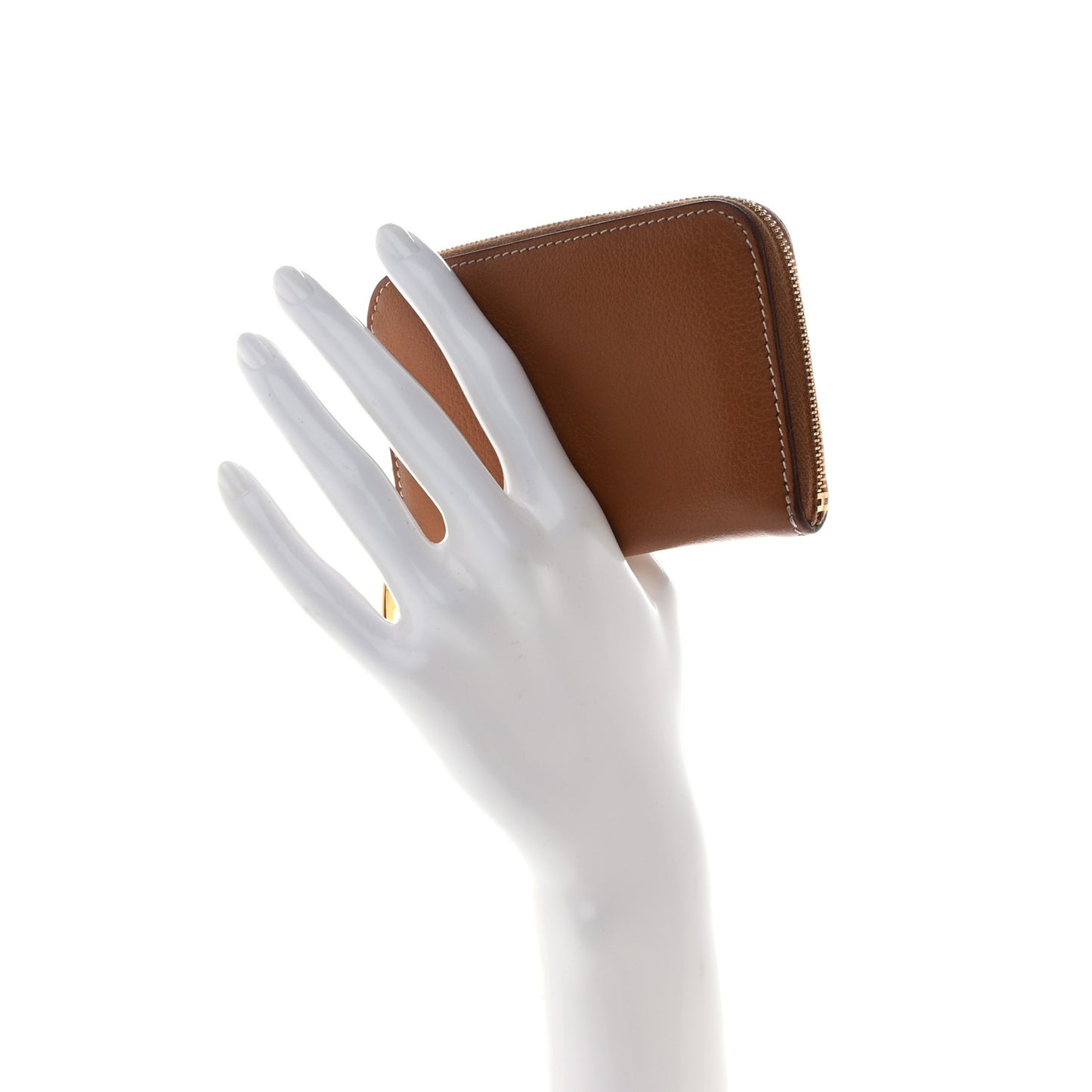 Evercolor Zipengo Chaine d'Ancre Compact Card Holder Gold
