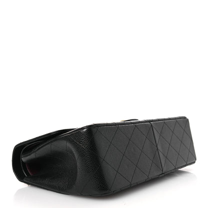 Chanel Caviar Quilted Jumbo Double Flap Black 7 of 27