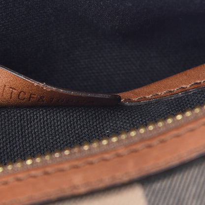 Burberry House Check Medium Alchester Bowling Bag Tan 9 of 23