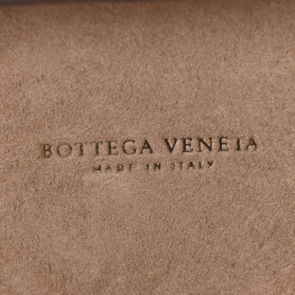 Bottega Veneta Nappa Intrecciato Chain Knot Clutch Steel 5 of 7