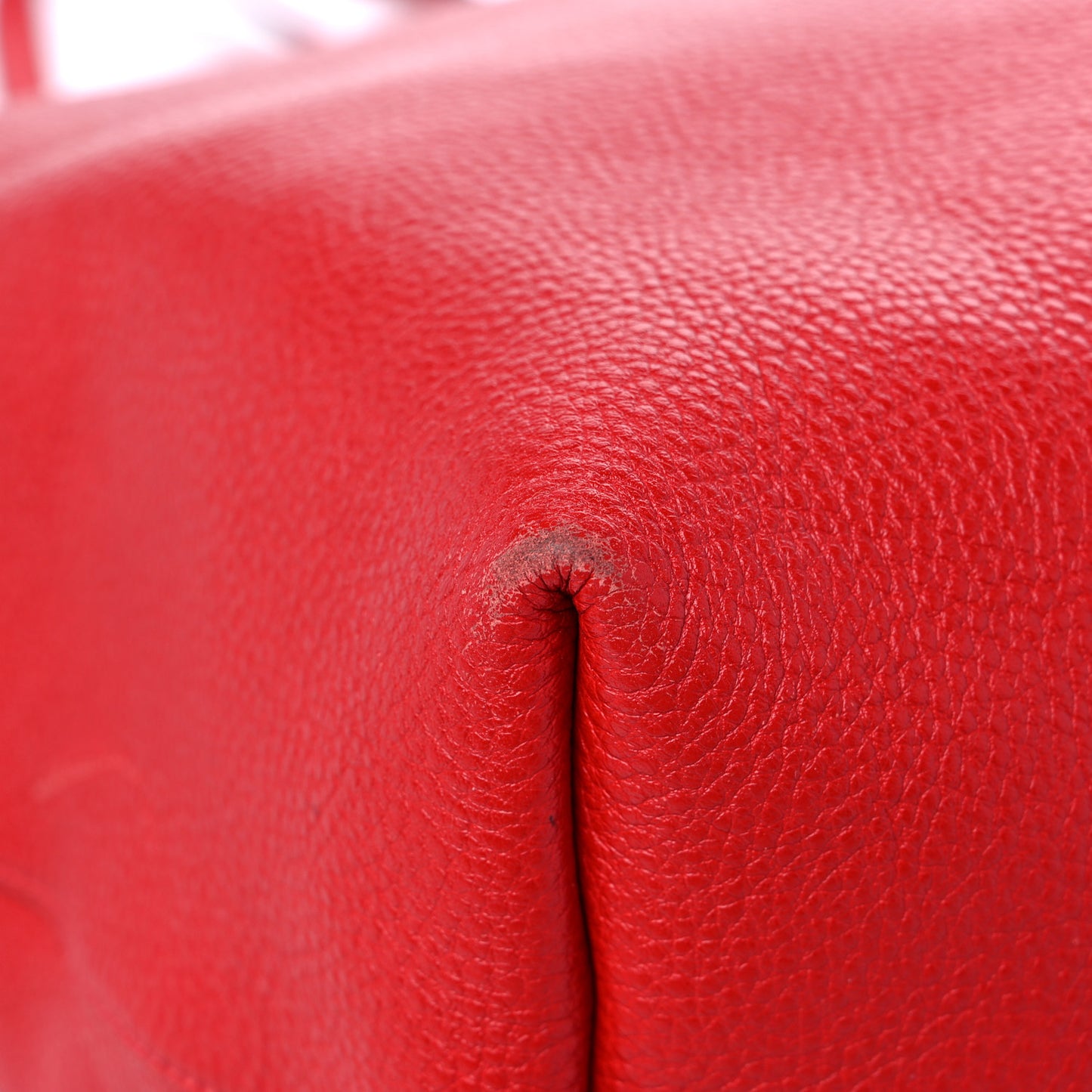 Calfskin Gina Tote Red