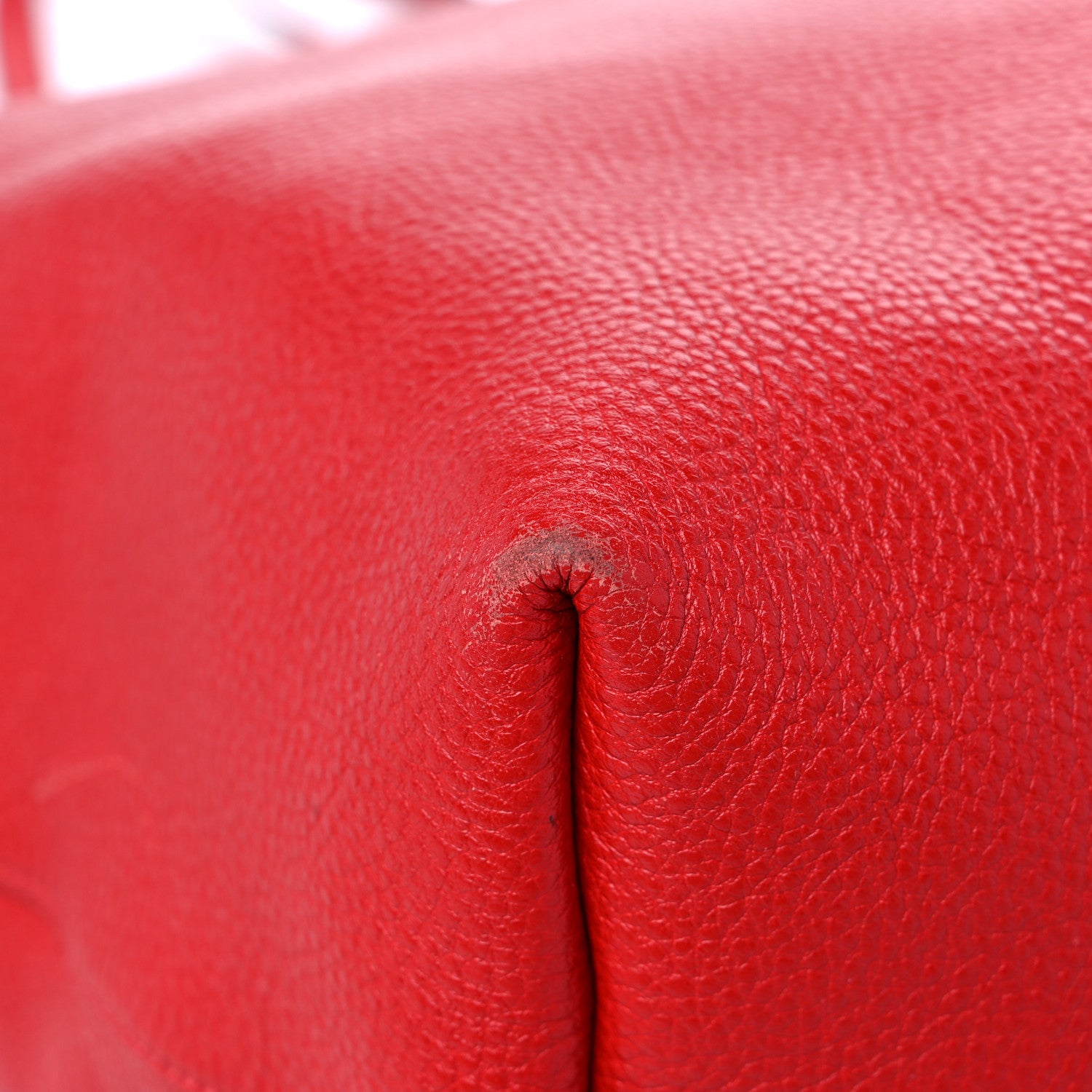 Salvatore Ferragamo Calfskin Gina Tote Red 7 of 14