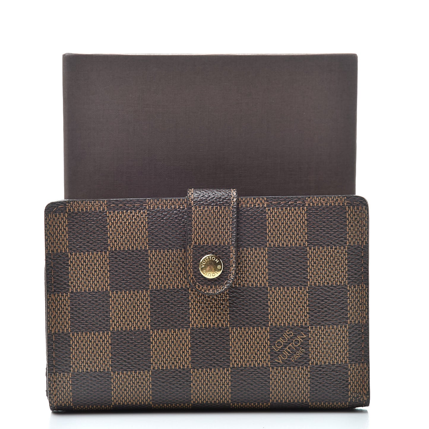 Damier Ebene French Purse Wallet