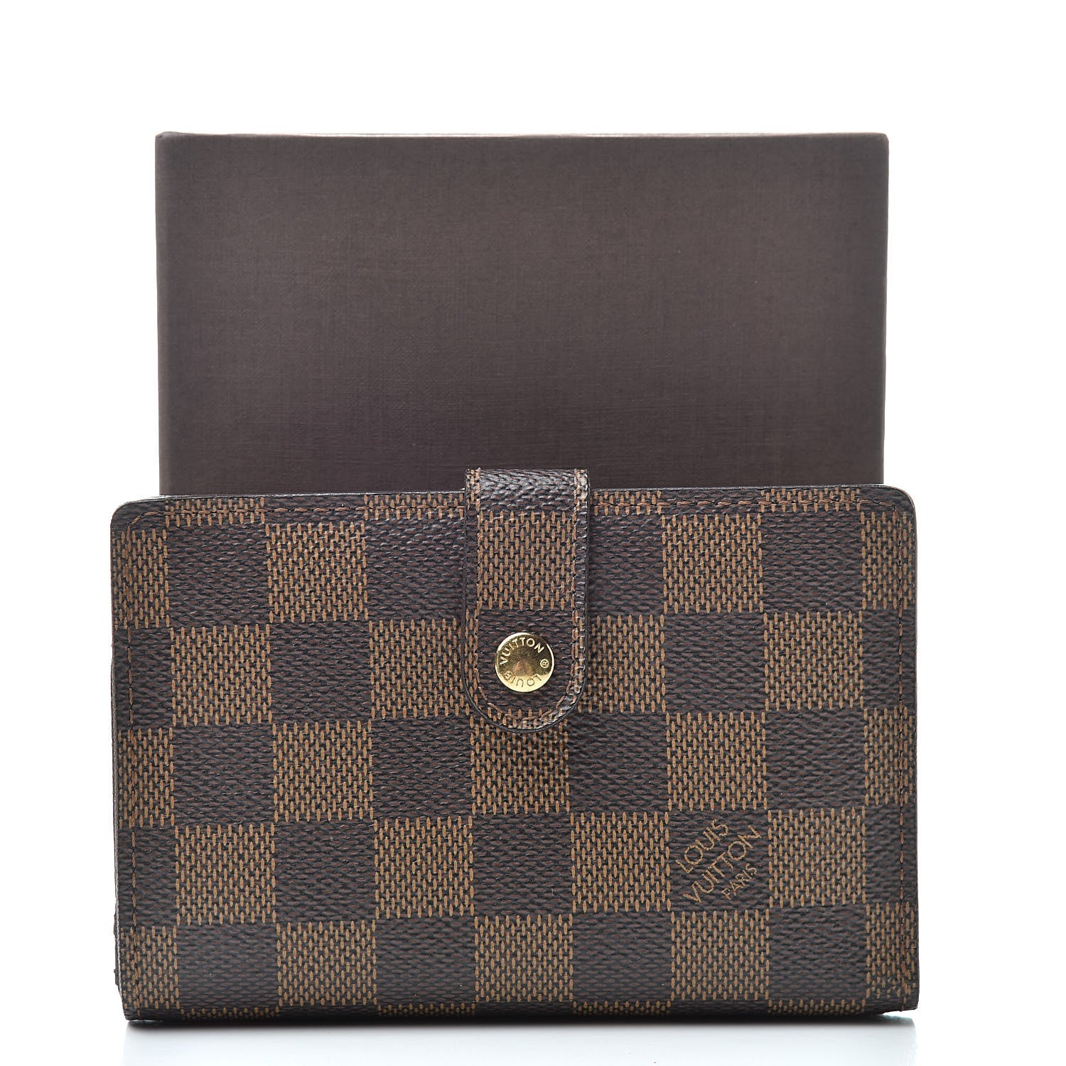 Louis Vuitton Damier Ebene French Purse Wallet 9 of 9