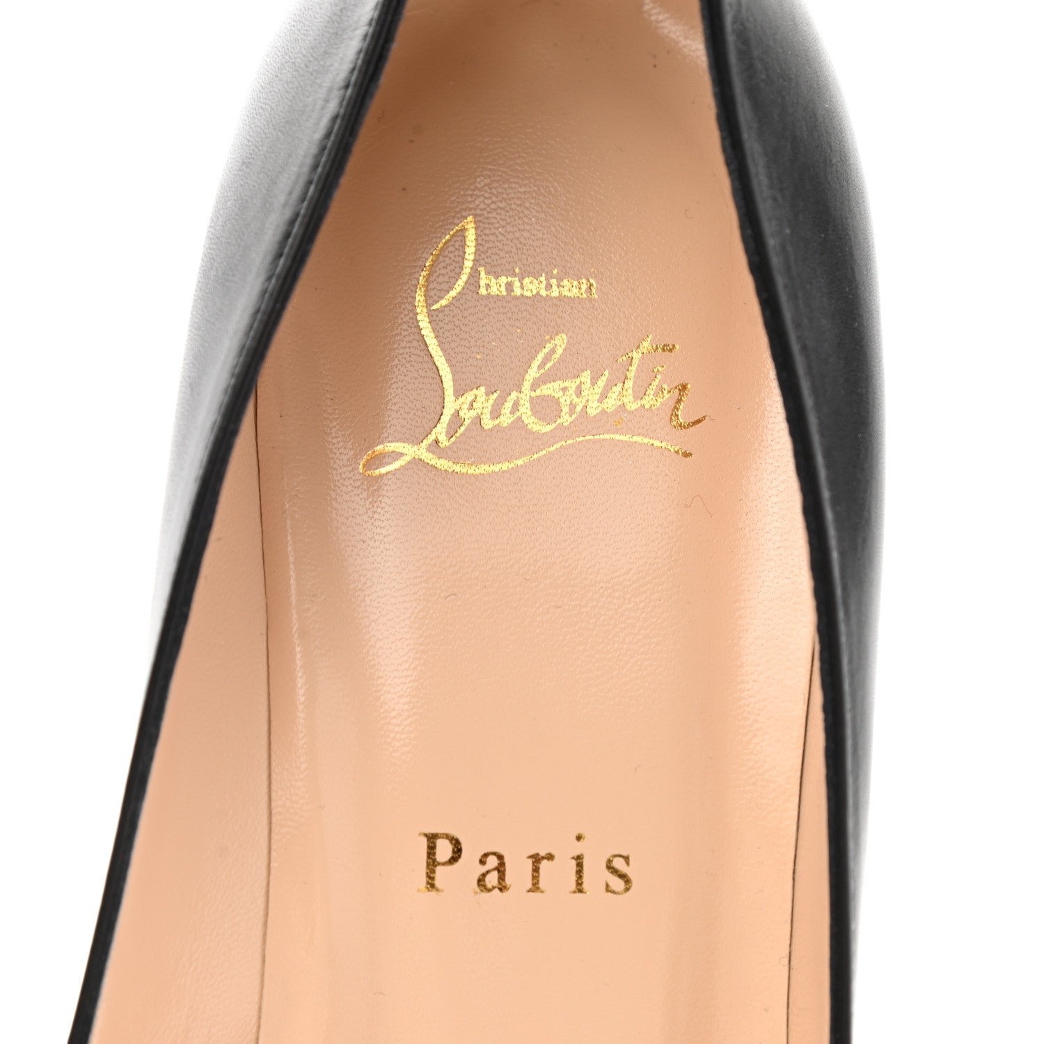 Christian Louboutin Calfskin Altadama 100 Pumps 38.5 Black 7 of 9