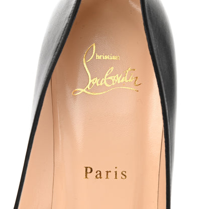 Christian Louboutin Calfskin Altadama 100 Pumps 38.5 Black 7 of 9