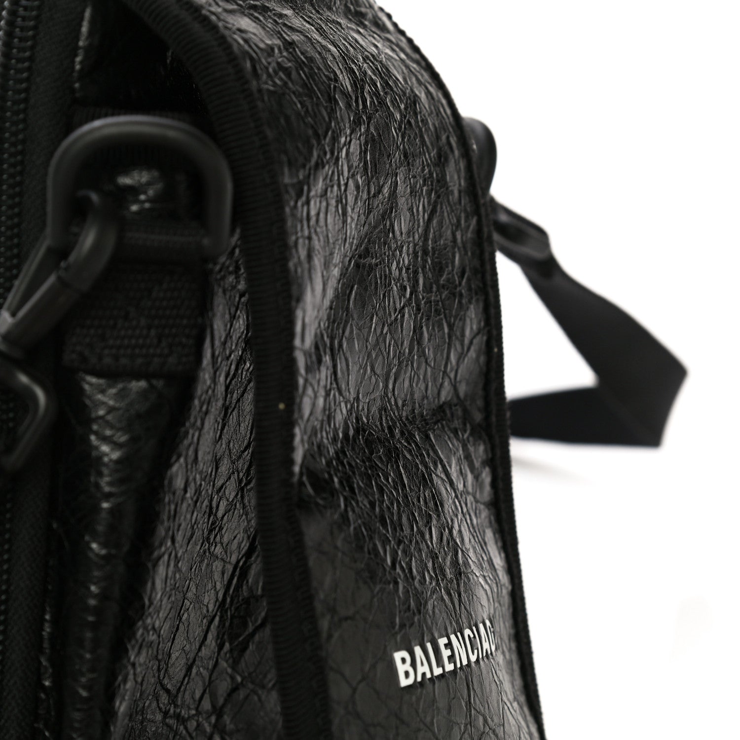 Balenciaga Agneau Explorer Crossbody Black 10 of 12