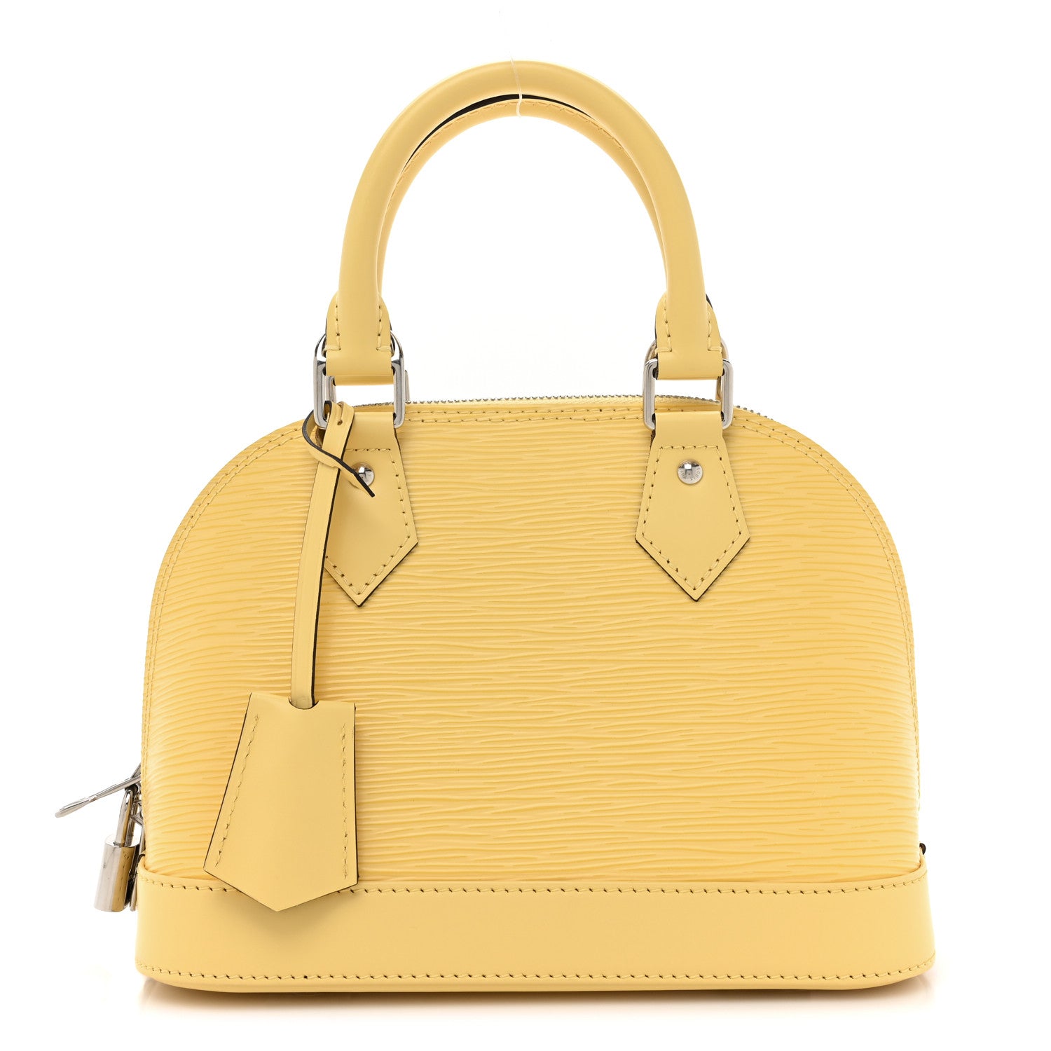 Louis Vuitton Epi Alma BB Jaune Plume 1 of 11