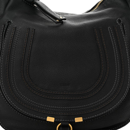 Chloe Calfskin Medium Marcie Hobo Black 8 of 10