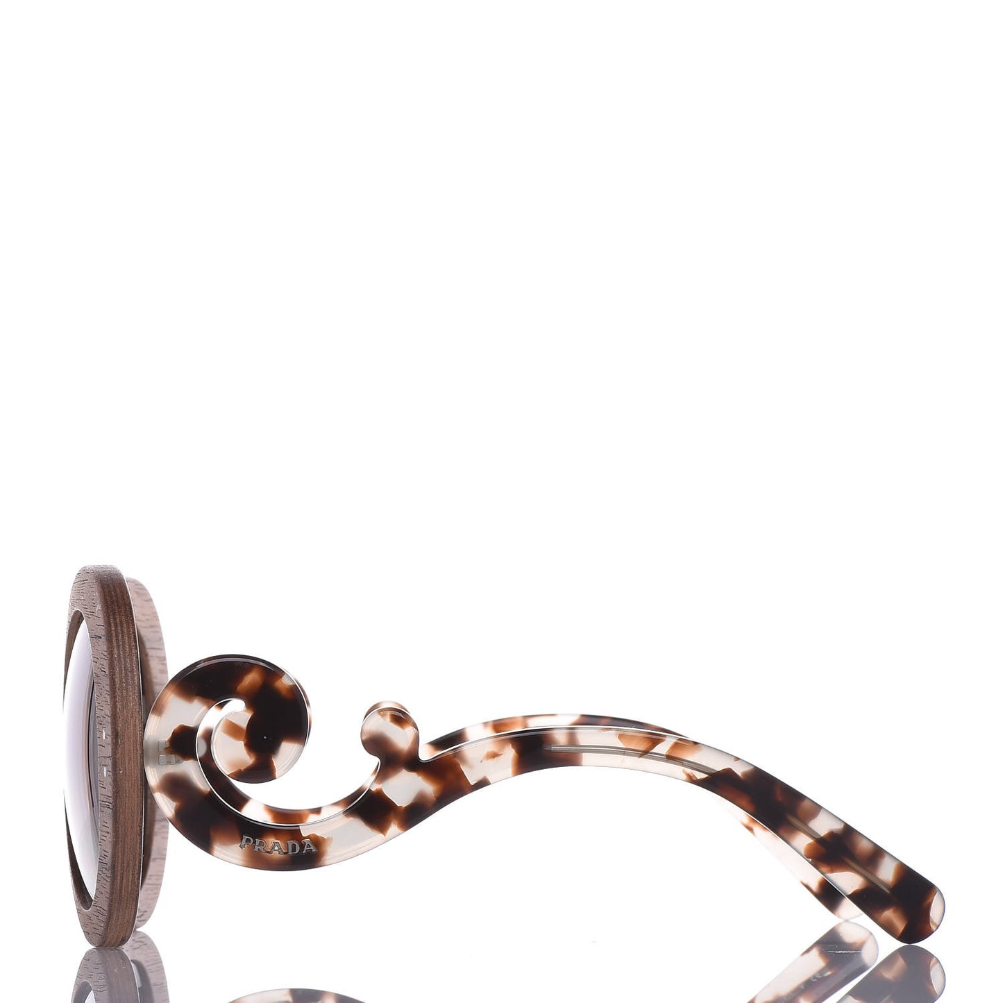 Wooden Baroque Sunglasses SPR 27R Nut Canaletto