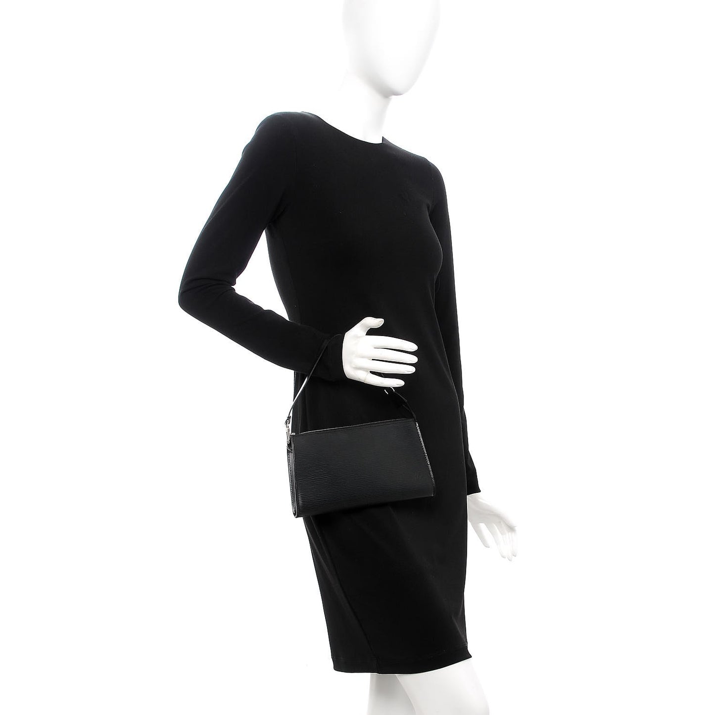 Epi Pochette Accessories 24 Black
