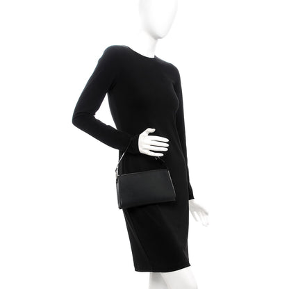 Louis Vuitton Epi Pochette Accessories 24 Black 2 of 13