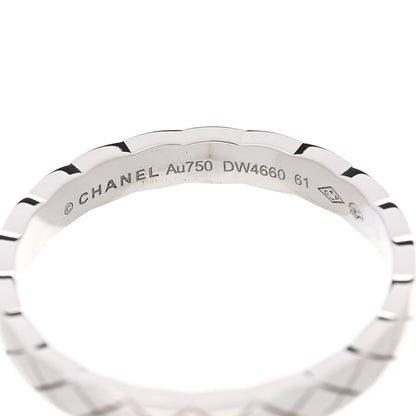 Chanel 18K White Gold Mini Coco Crush Ring 61 9.5 4 of 5