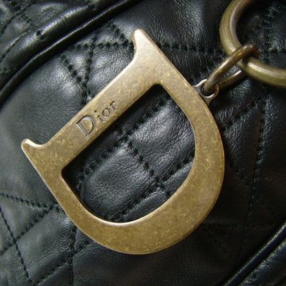 Christian Dior Leather Medium Cannage Tote Black 7 of 12