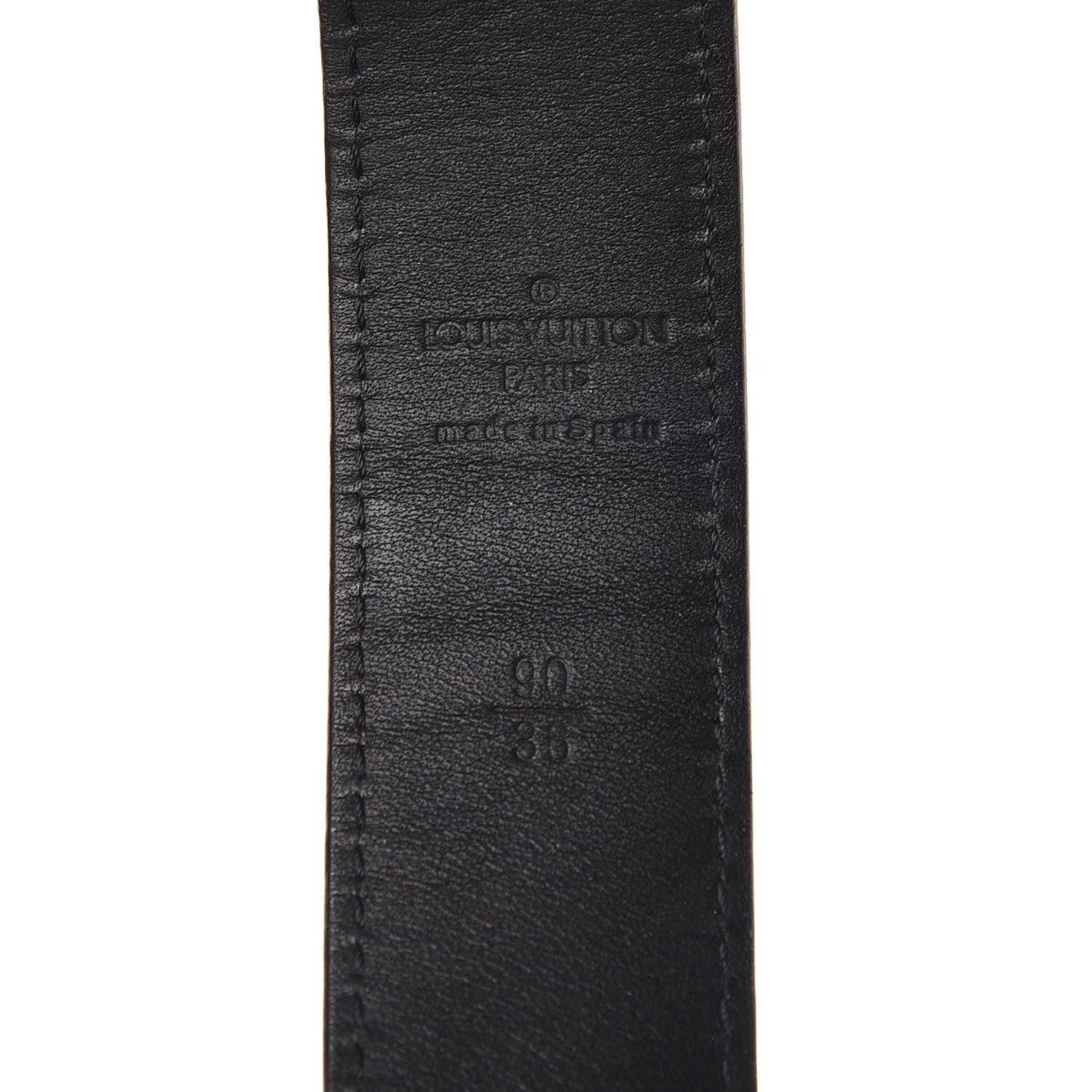 Monogram Multicolor LV Cut Reversible Belt 90 36 Black