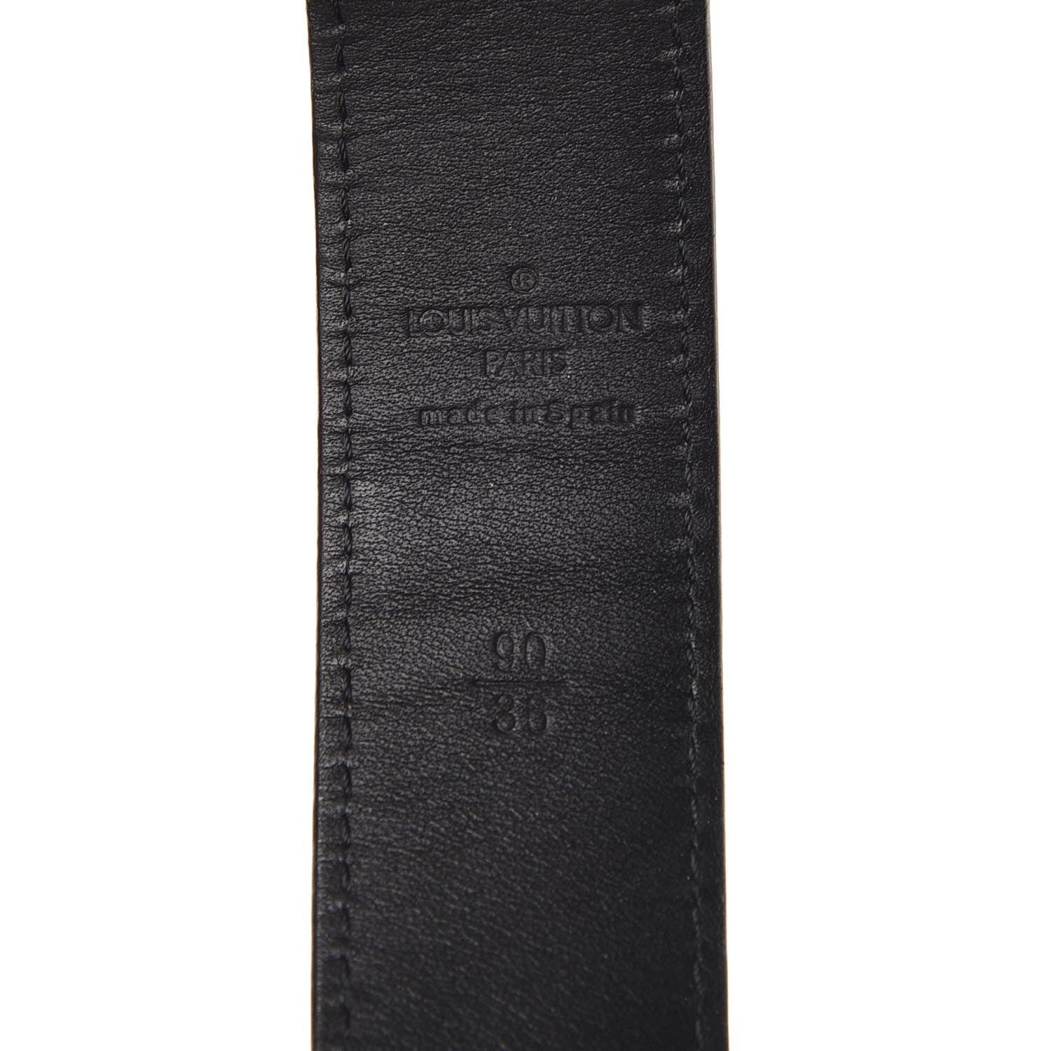 Louis Vuitton Monogram Multicolor LV Cut Reversible Belt 90 36 Black 4 of 7