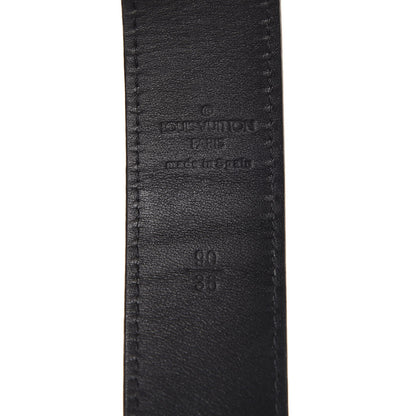 Louis Vuitton Monogram Multicolor LV Cut Reversible Belt 90 36 Black 4 of 7