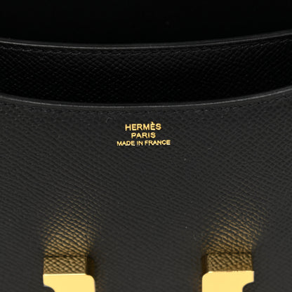 Hermes Epsom Constance 18 Black 6 of 11
