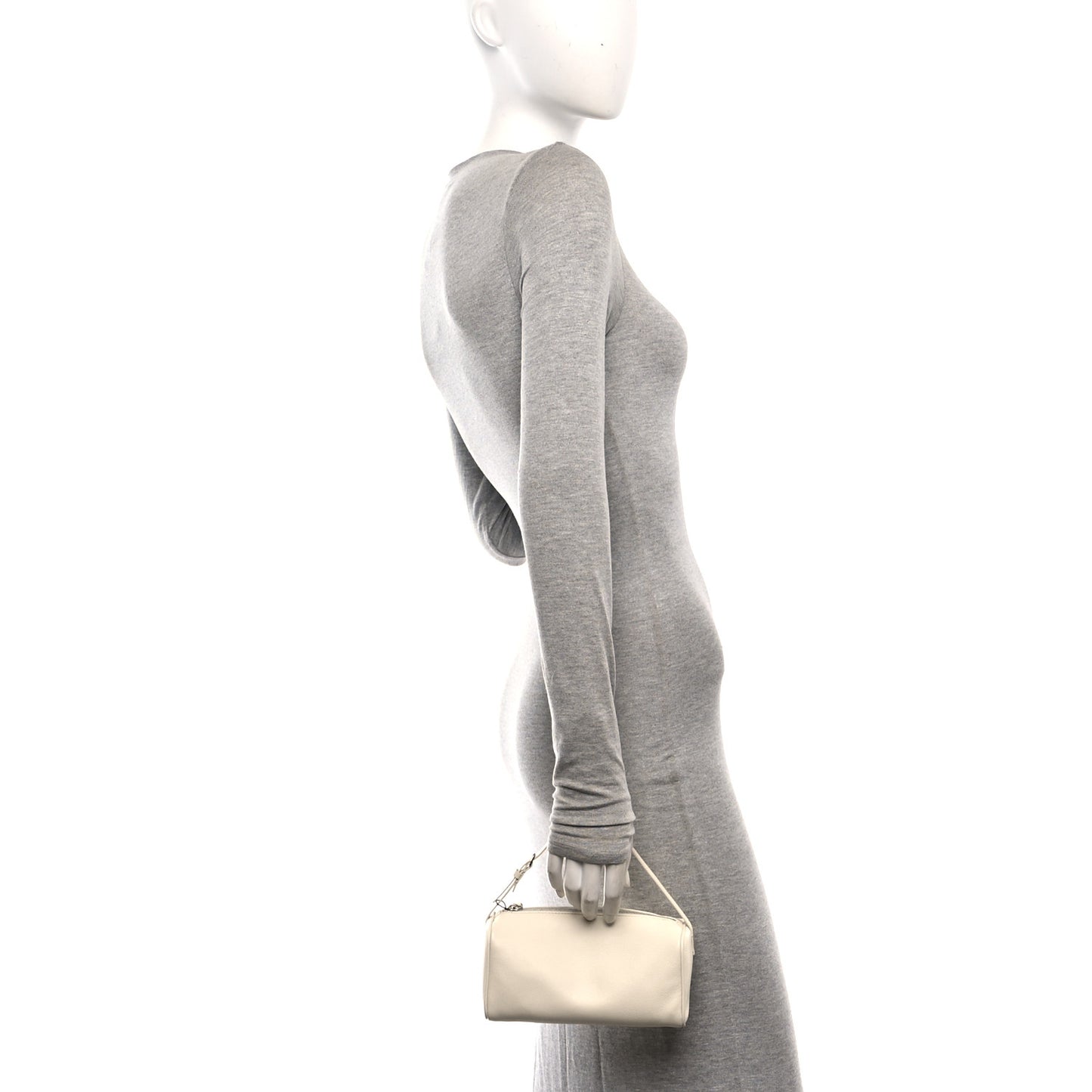 Grained Calfskin 90's Bag Ivory