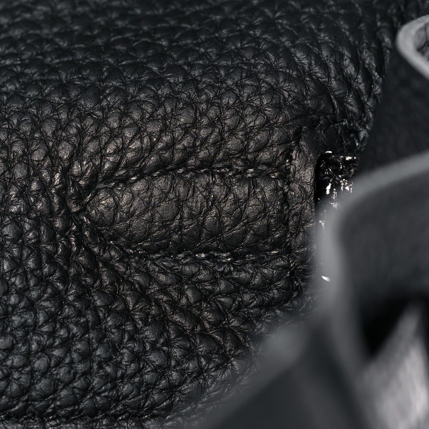 Togo Lizard Kelly Retourne Touch 25 Black