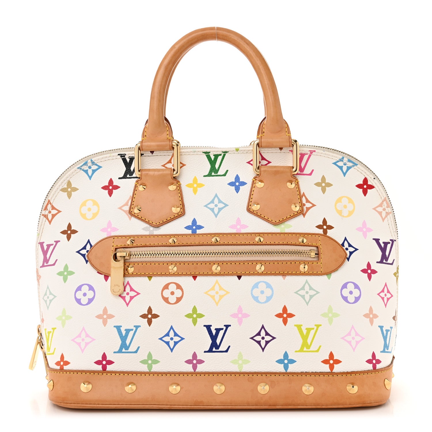 Louis Vuitton Monogram Multicolor Alma White 1 of 11