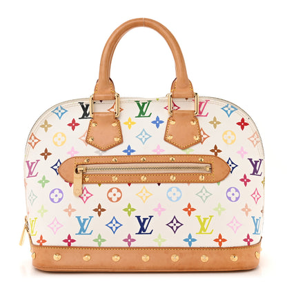 Louis Vuitton Monogram Multicolor Alma White 1 of 11