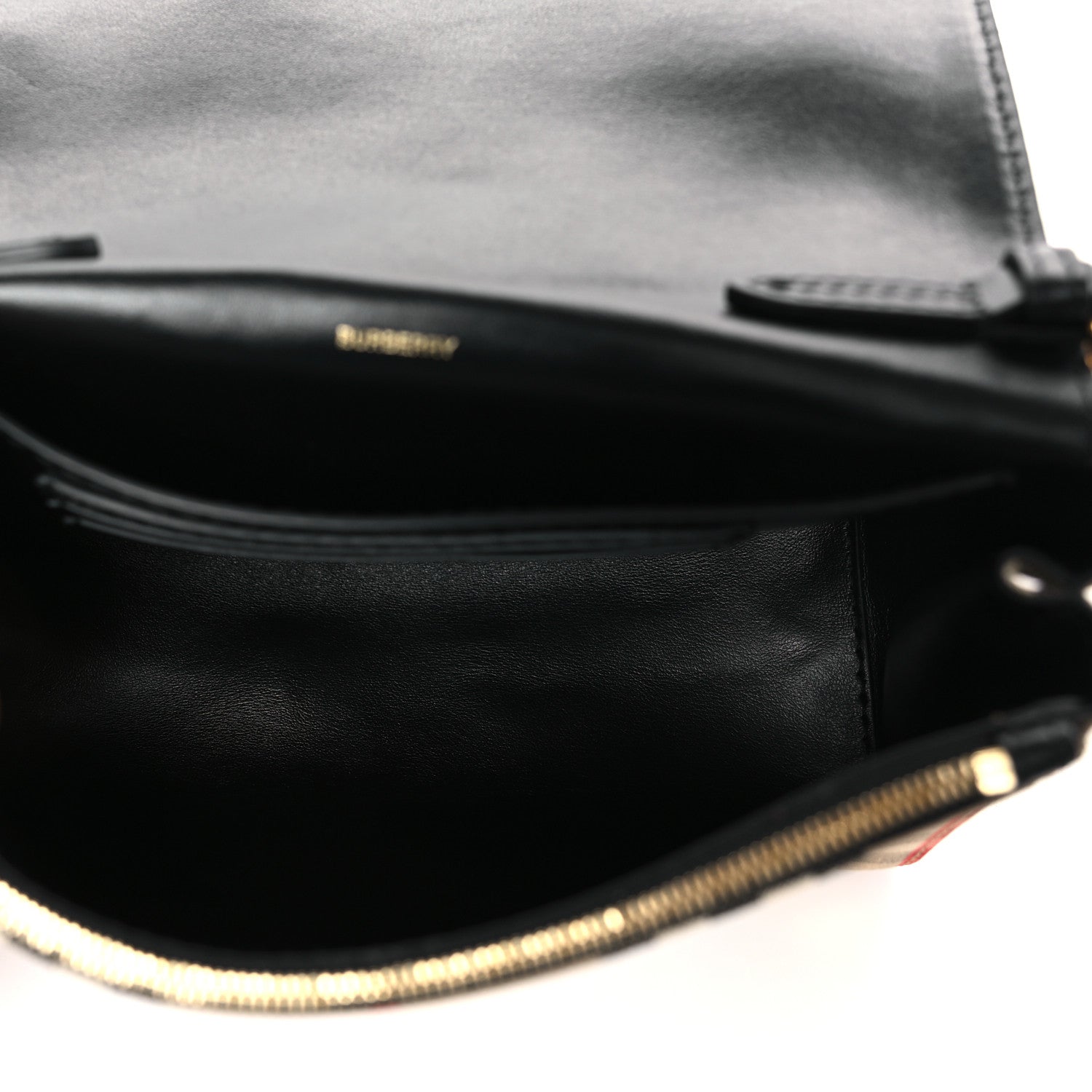 Burberry Vintage Check Hackberry Crossbody Bag Archive Beige Black 5 of 8