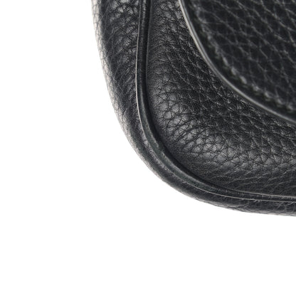 Gucci Pebbled Calfskin Medium Soho Flap Crossbody Black 19 of 21