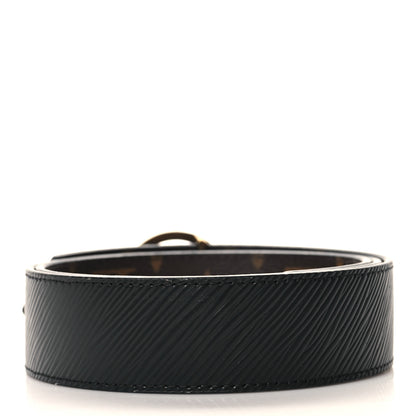 Louis Vuitton Monogram Epi 35mm LV Circle Reversible Belt 80 32 Black 2 of 5