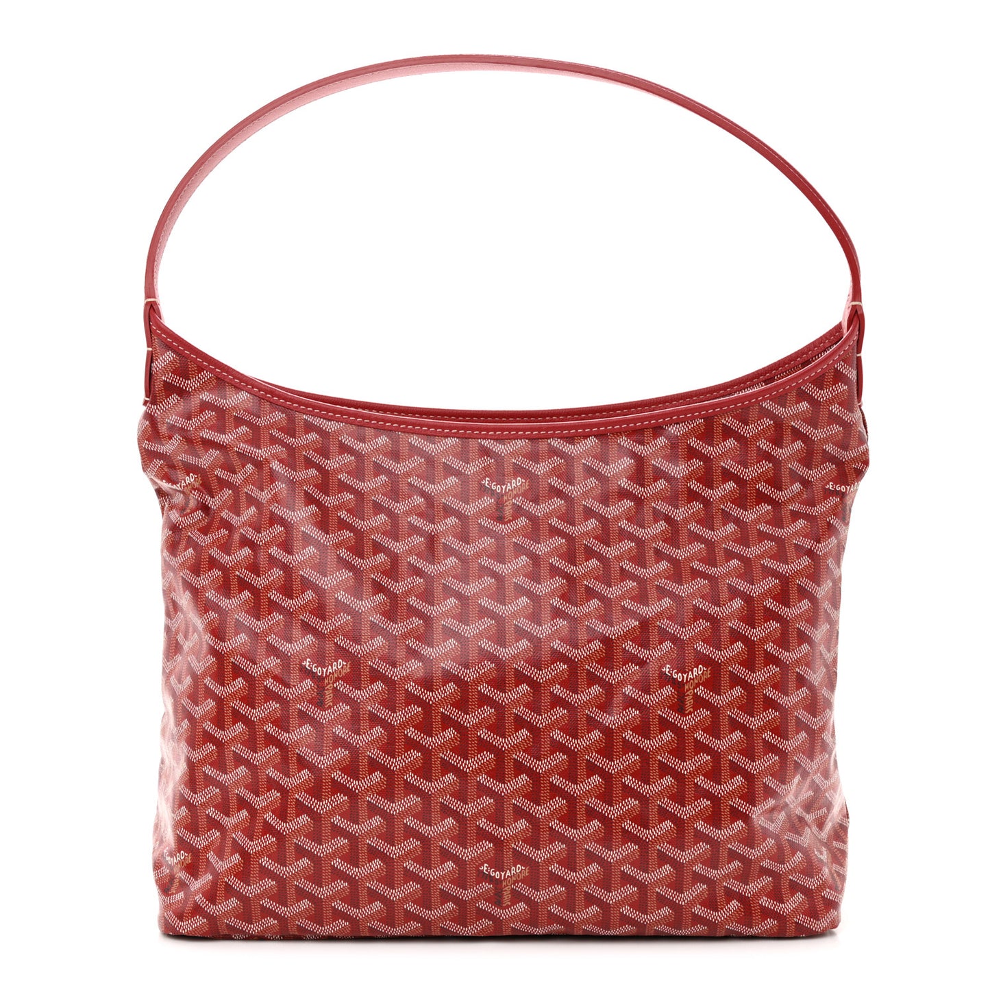 Goyardine Boheme Hobo Red
