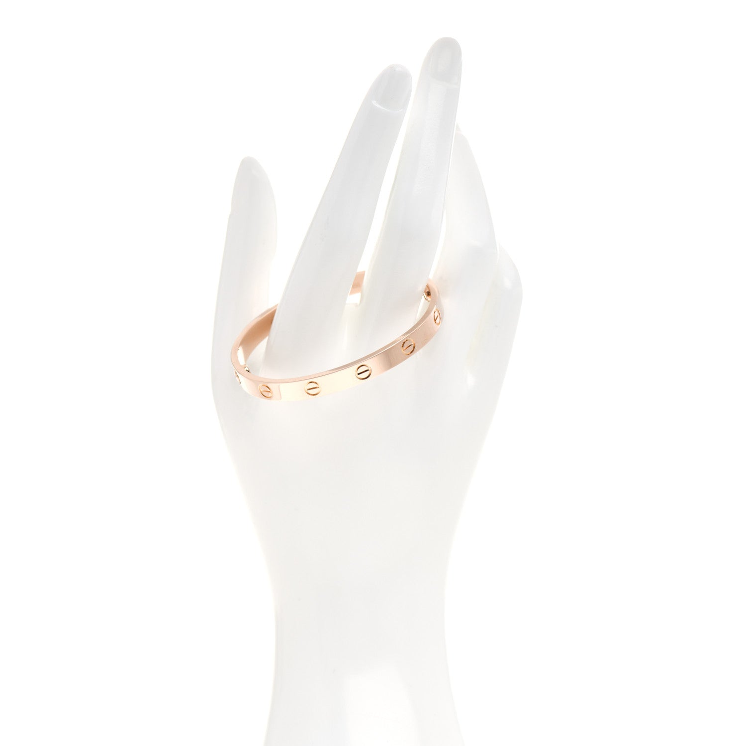 Cartier 18K Pink Gold LOVE Bracelet 16 2 of 5