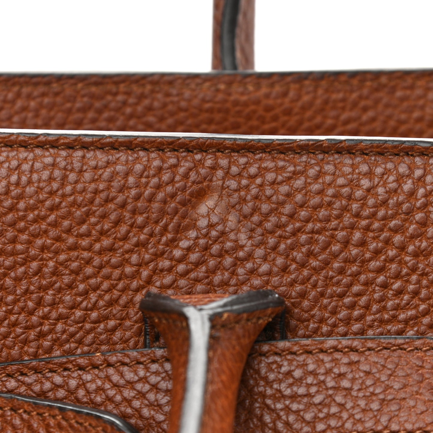 Small Classic Grain Mini Zipped Bayswater Chestnut