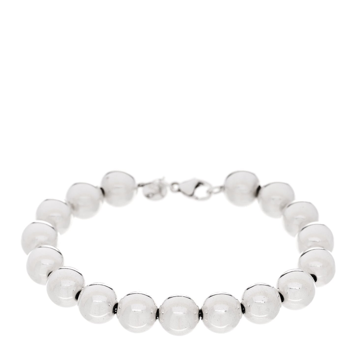 Sterling Silver 10mm Hardwear Ball Bracelet