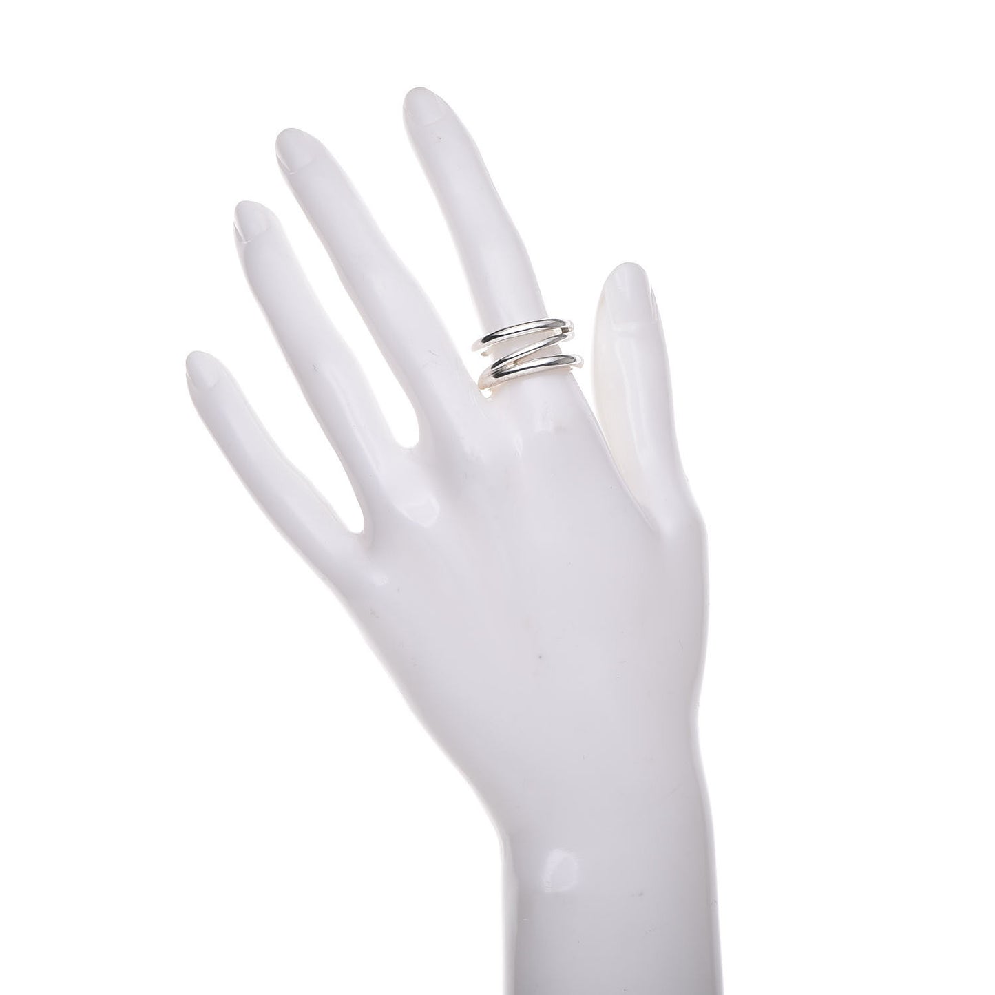 Sterling Silver Zig Zag Ring 55 7.5