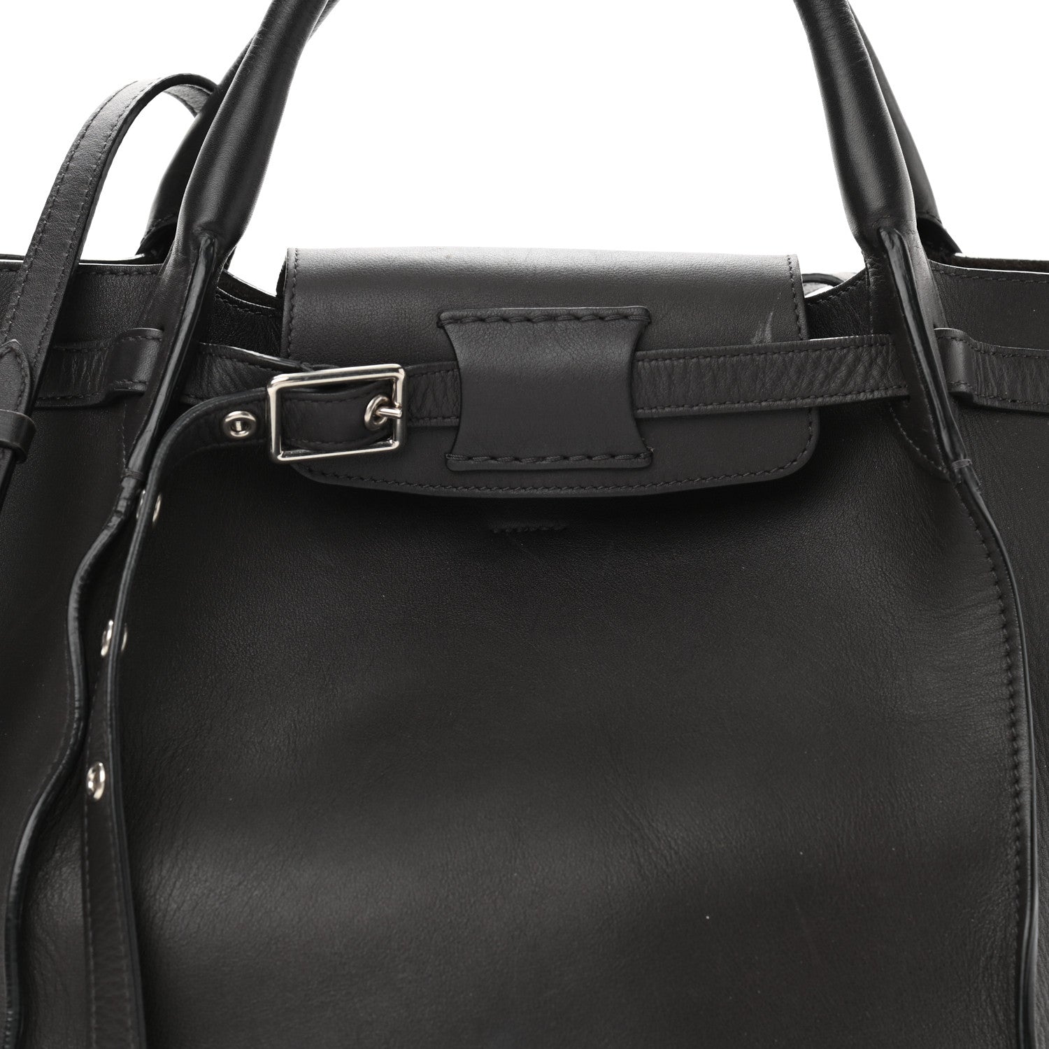Celine Smooth Calfskin Small Big Bag Liquorice 7 of 12