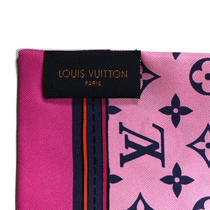 Louis Vuitton Silk Monogram Superstition Bandeau Rose 3 of 4