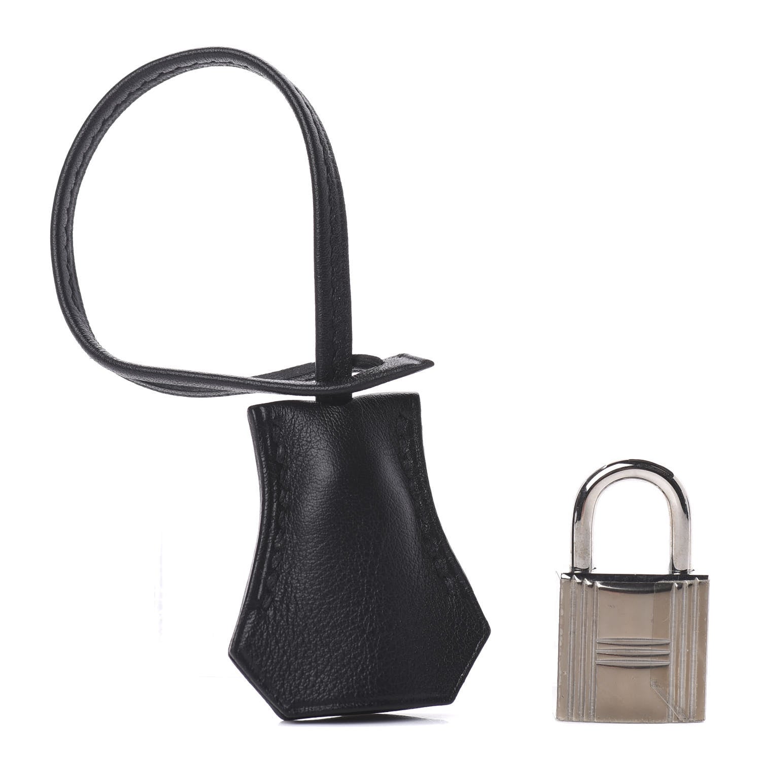 Hermes Swift Lock and Key Clochette Set Black 1 of 3