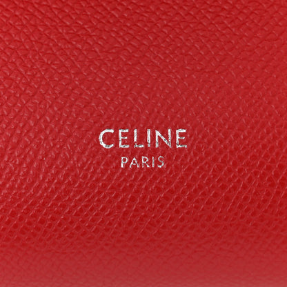 Celine Grained Calfskin Nano Belt Bag Ruby 6 of 12
